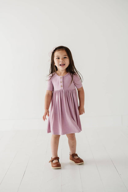 Thistle Henley Dress - Babysprouts