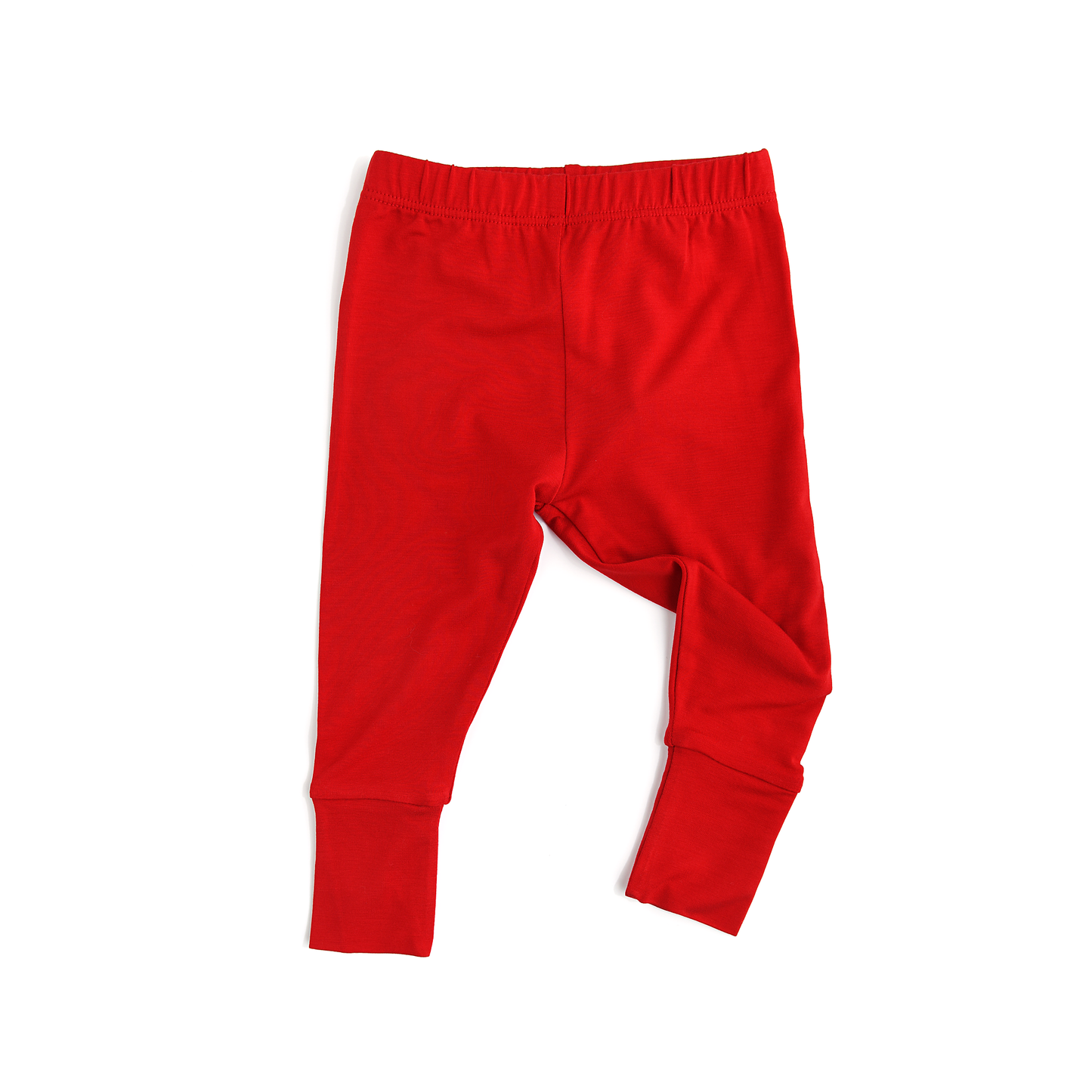 True Red Bamboo Leggings - Gigi and Max