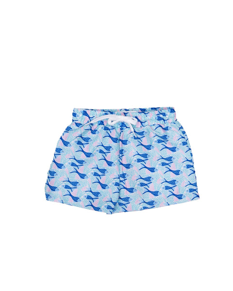 Fishy Friends Boys Swim Trunks