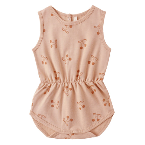 Cinch Playsuit || Cherry Bows