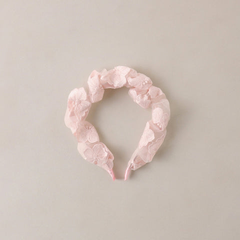 Gathered Headband | Cotton Candy