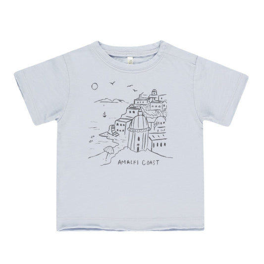 Raw Edge Tee || Amalfi Coast