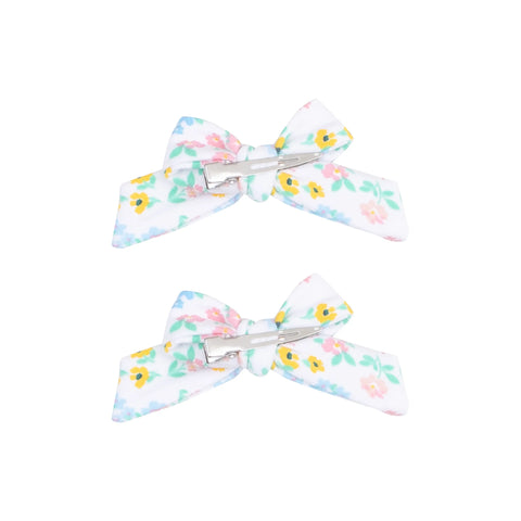 2 Pack Bow Clips - Caroline's Calico