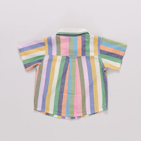 Boys Jack Shirt - Parade Stripe