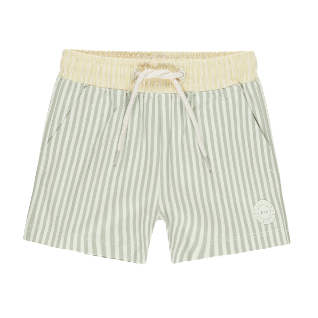 Boardshort || Sage Stripe