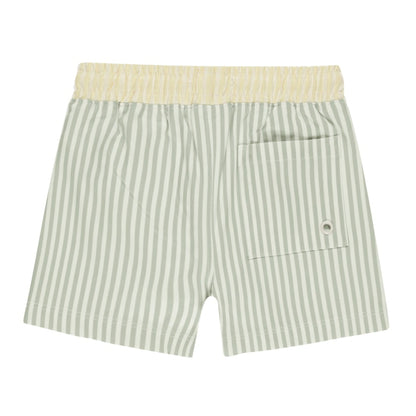 Boardshort || Sage Stripe