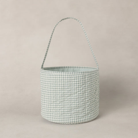 Easter Basket | Eucalyptus Check