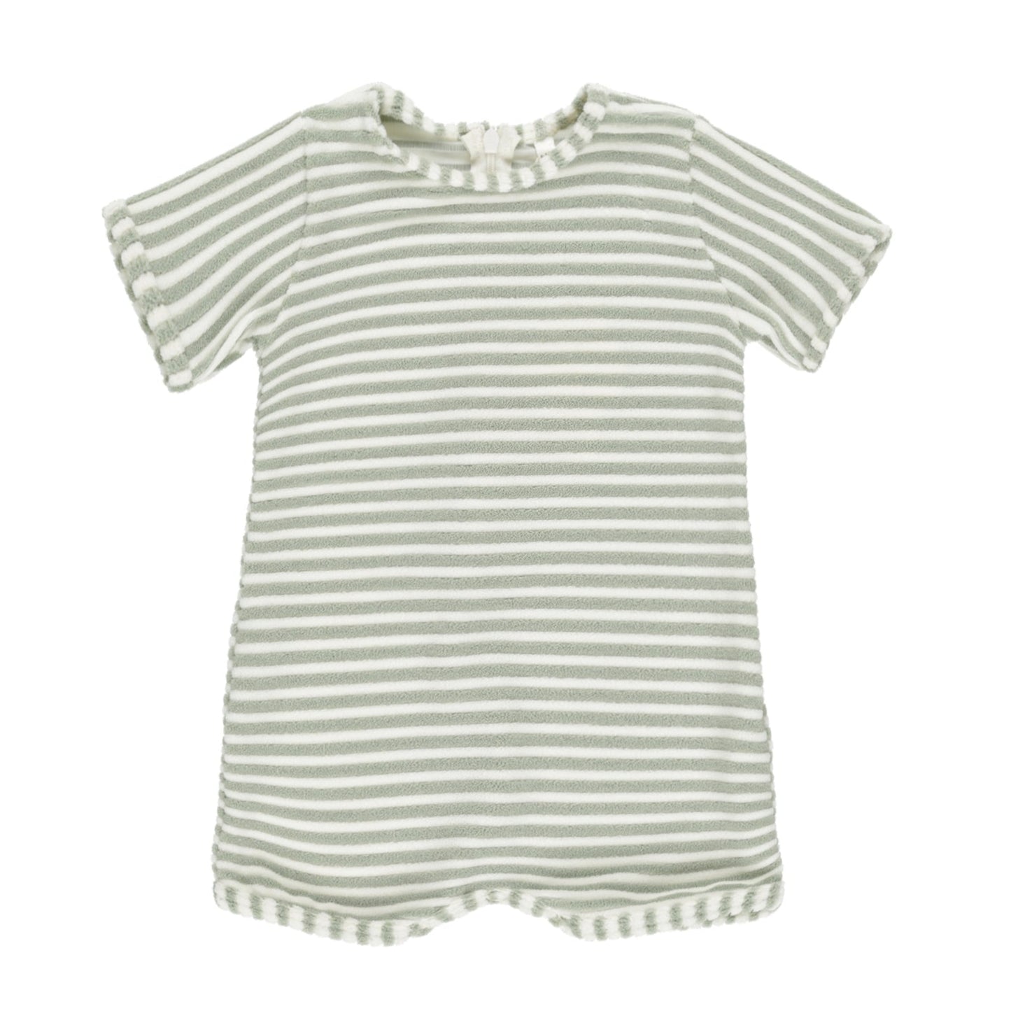 Shorty One-Piece || Sage Stripe