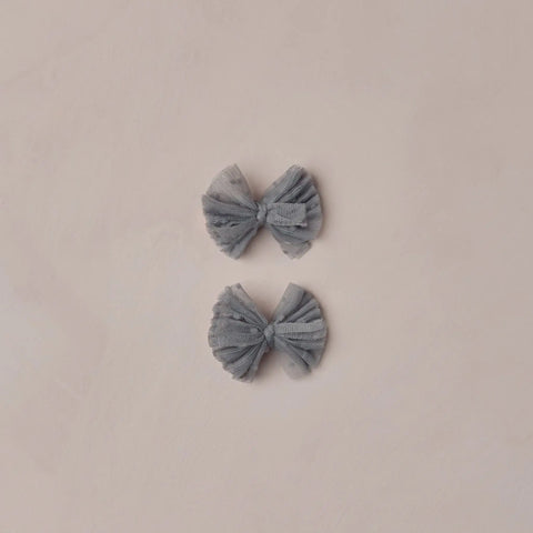 Flutter Tulle Clips | French Blue