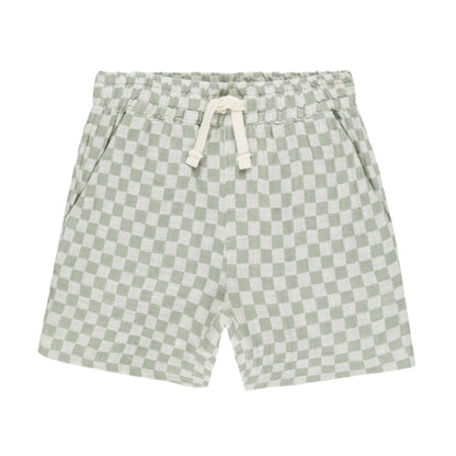 Bermuda Short || Sage Check