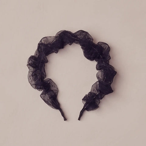 Gathered Headband | Black