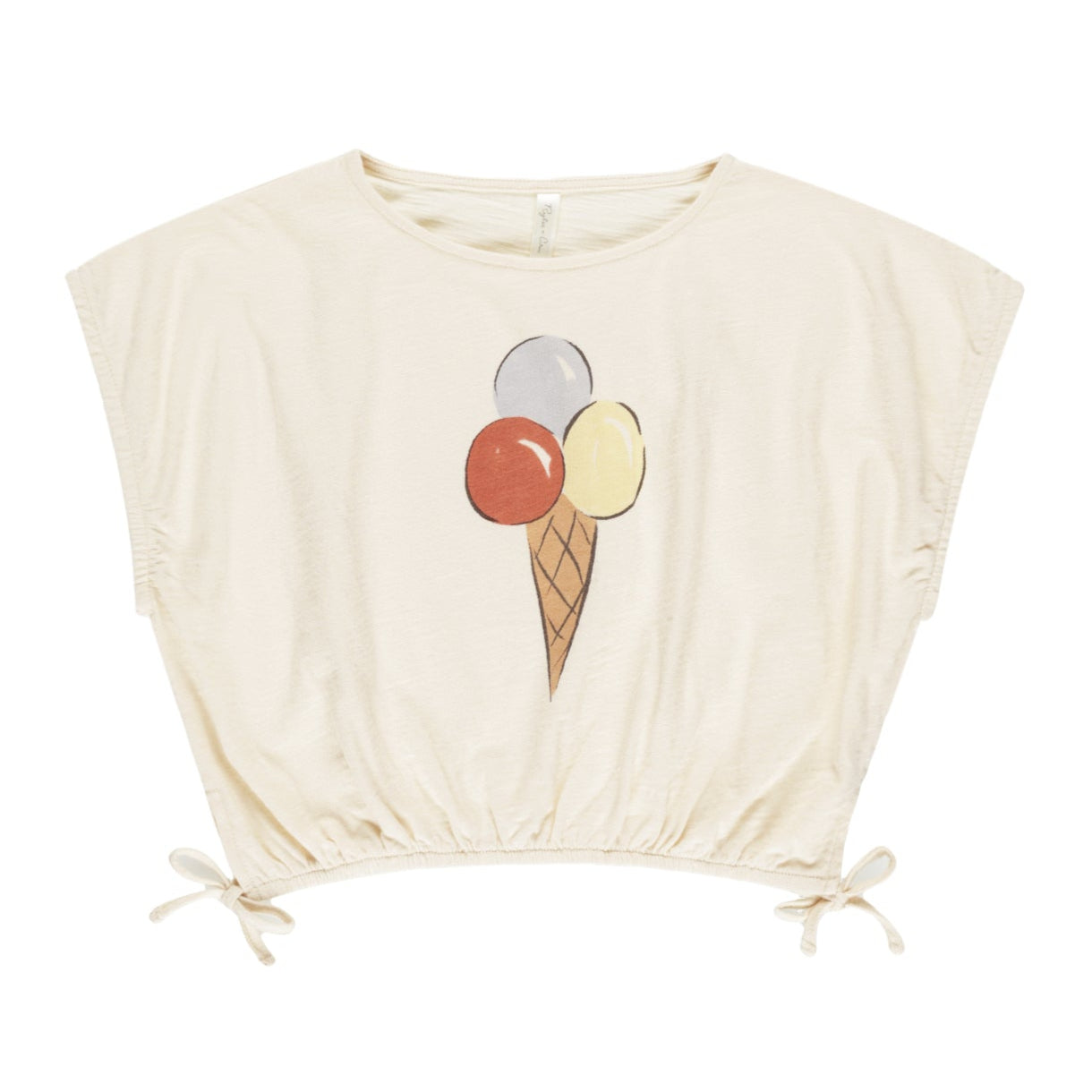 Cropped Cinched Tee || Gelato