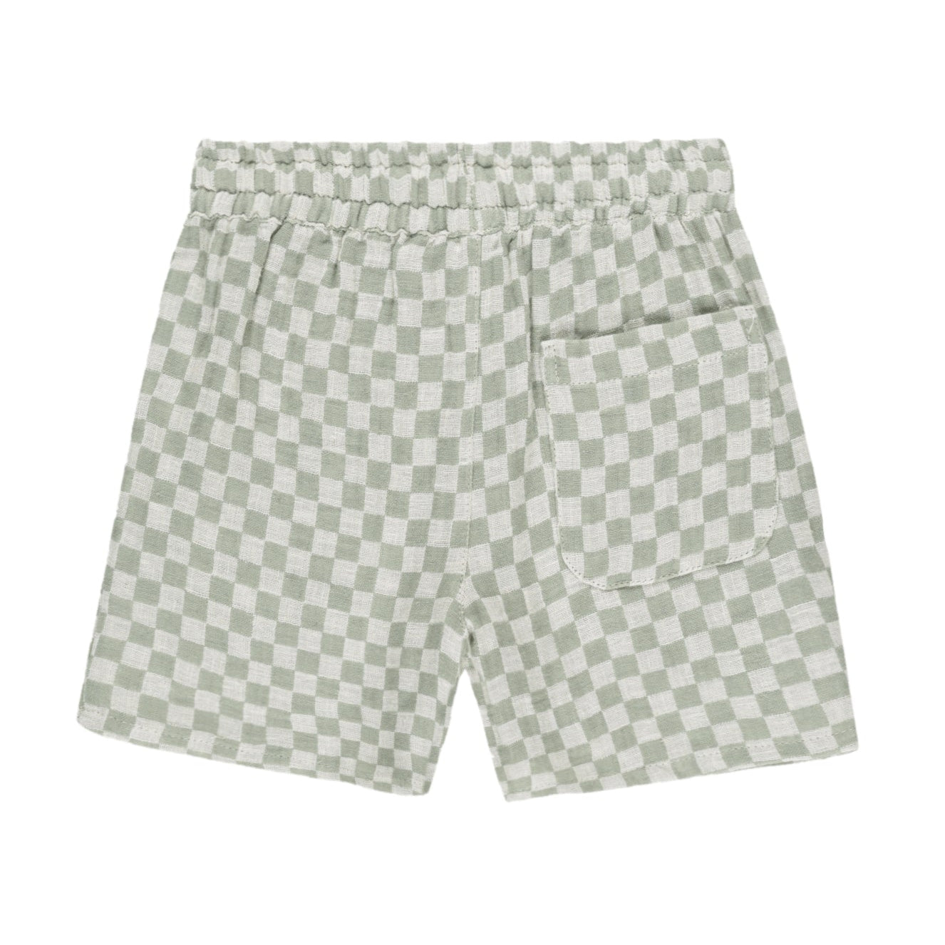 Bermuda Short || Sage Check