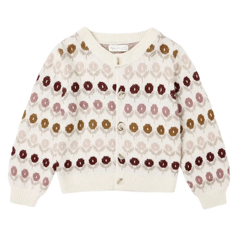 Cheyenne Cardigan | Floral Jacquard