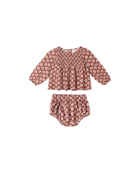 Sophia Top + Bloomer Set | Ruby Fleur