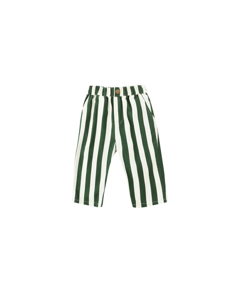 Baggy Pant | Green Stripe