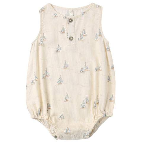 Beau Romper || Sail