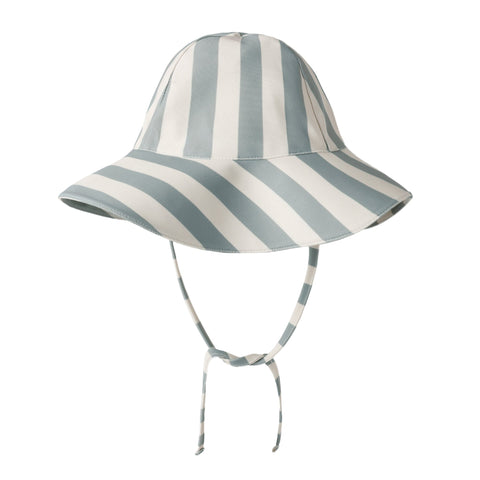 Floppy Swim Hat || Green Stripe