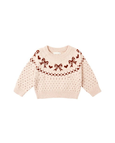 Fair Isle Sweater | Bows