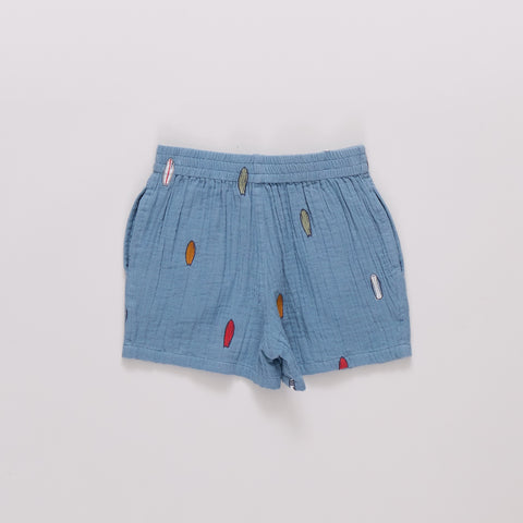Boys Calvin Short - Surfboard Embroidery