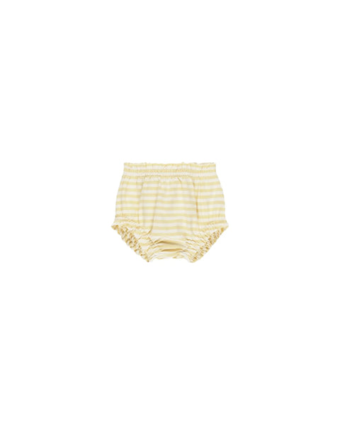 Gathered Bloomer || Yellow Stripe