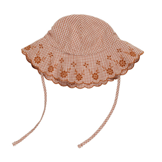 Floppy Sun Hat || Poppy Gingham