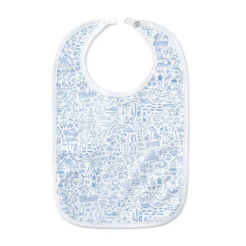 Seaside Baby Bib Set