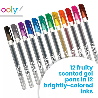 Very Berry Scented Gel Pens (Set of 12) - OOLY