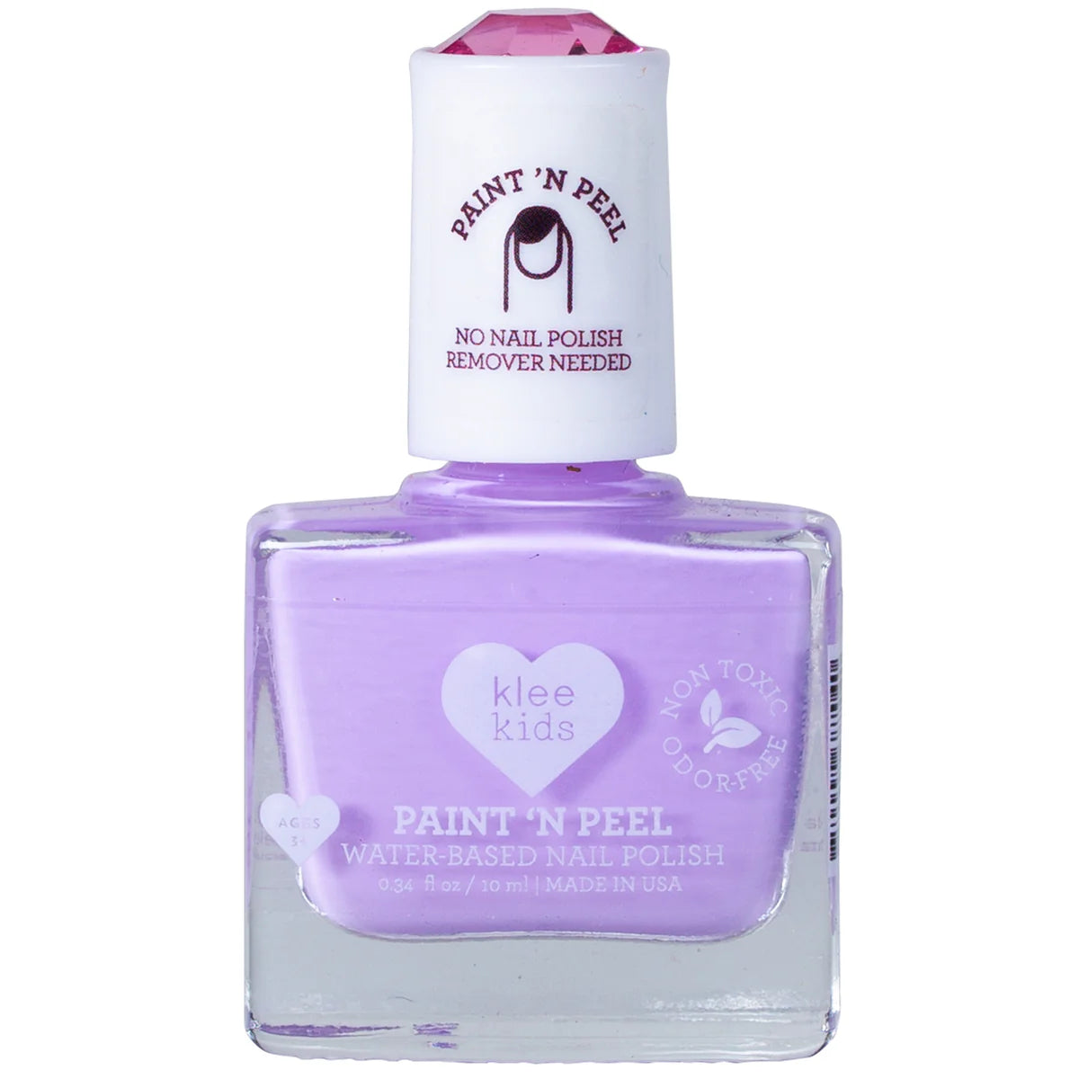 Water-Based Peelable Nail Polish - Klee Naturals