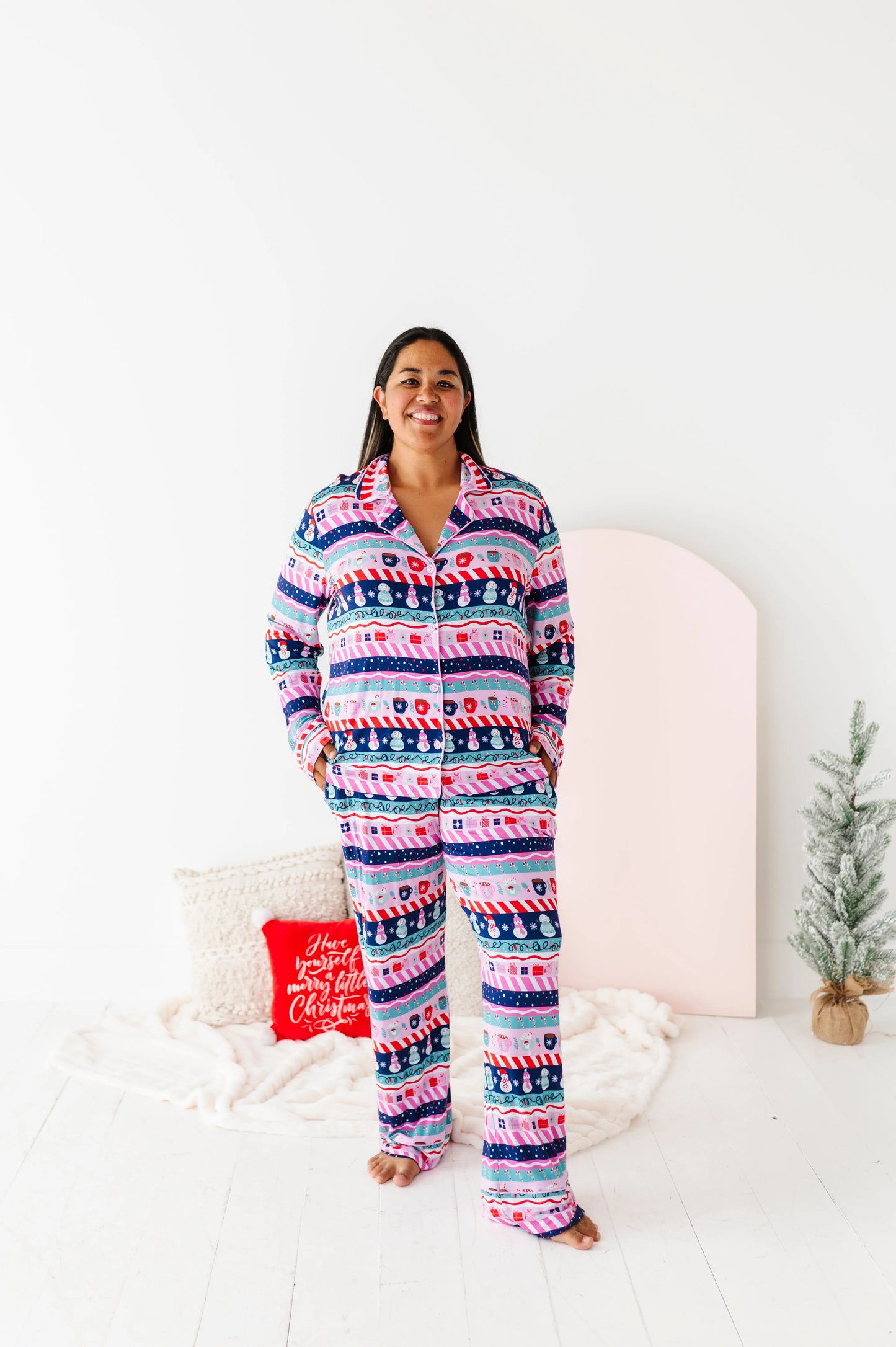 Whimsical Winters Women's Luxe Pajama Set - Kiki + Lulu