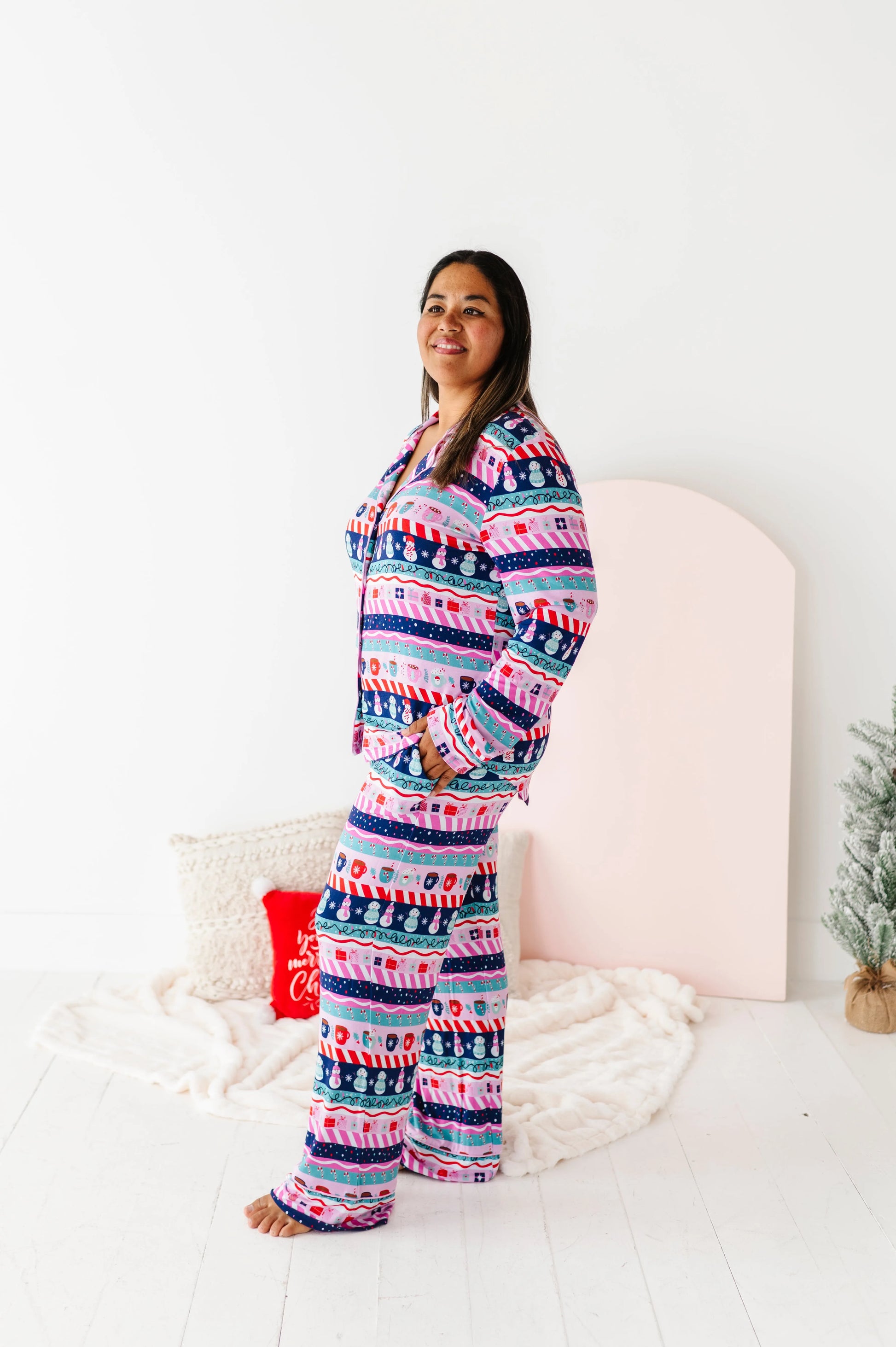 Whimsical Winters Women's Luxe Pajama Set - Kiki + Lulu