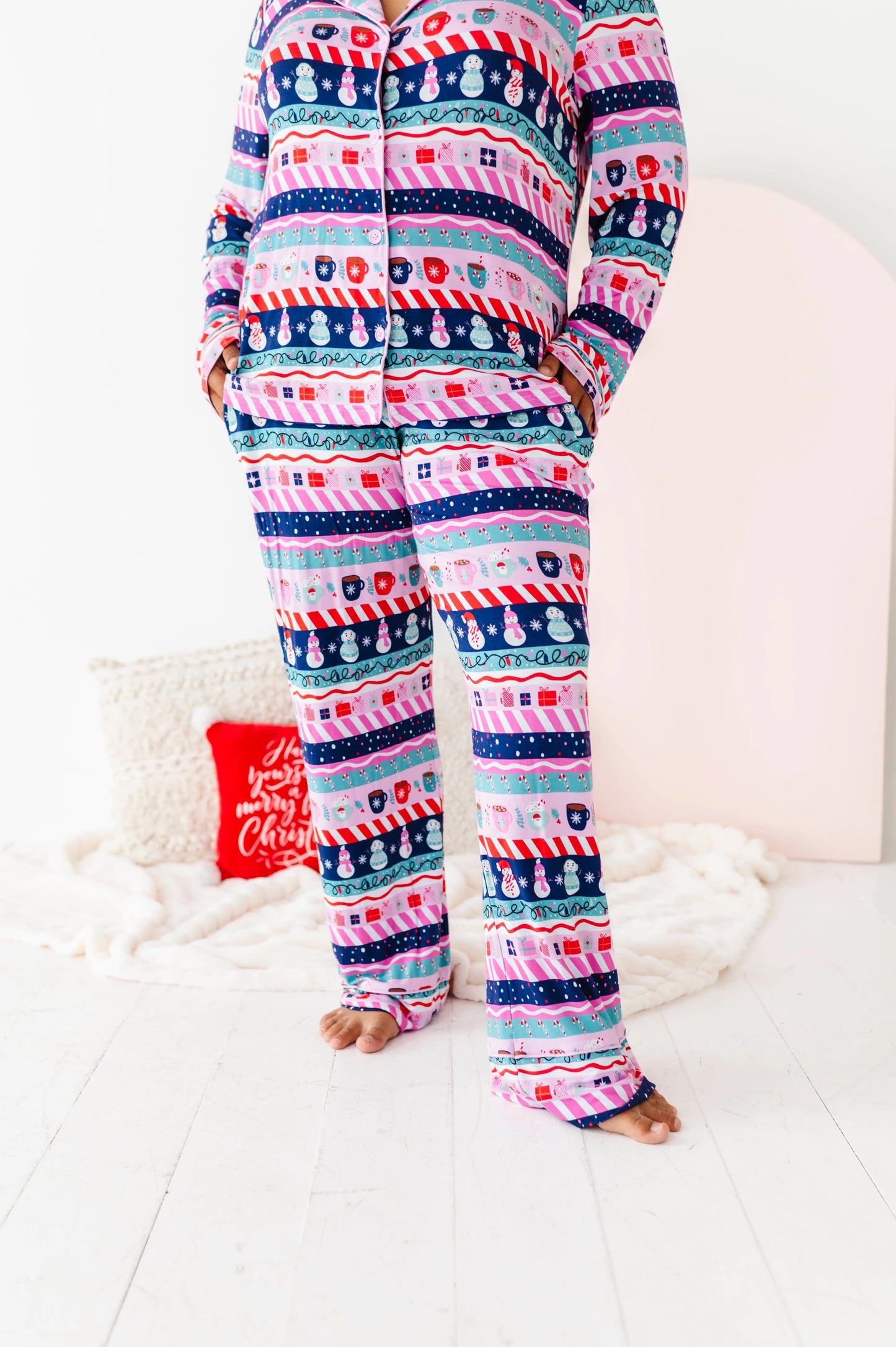 Whimsical Winters Women's Luxe Pajama Set - Kiki + Lulu