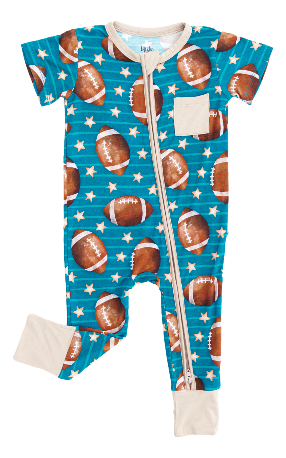 Wilson Zip Romper - Birdie Bean