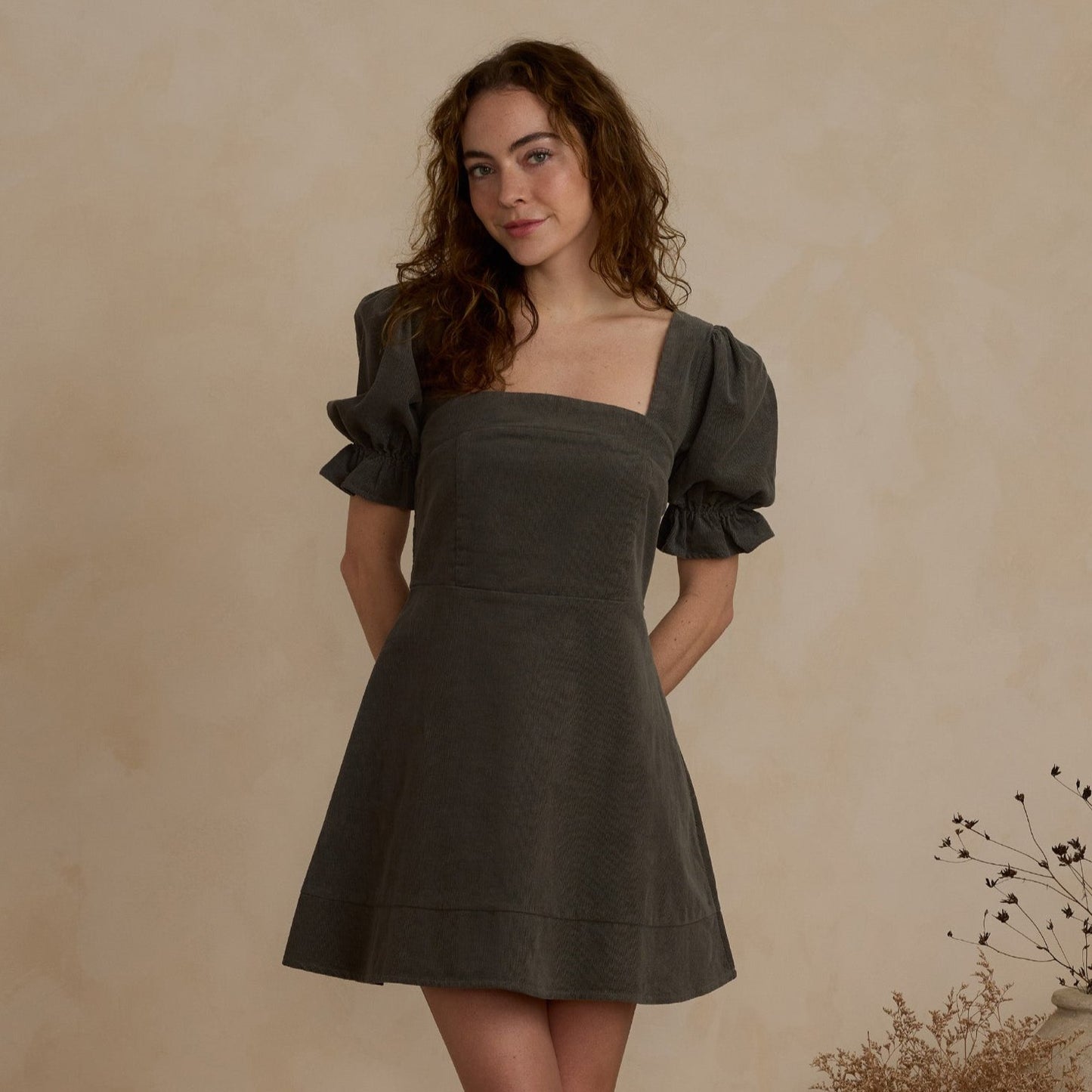 Womens Claudia Dress | Forest - Rylee + Cru