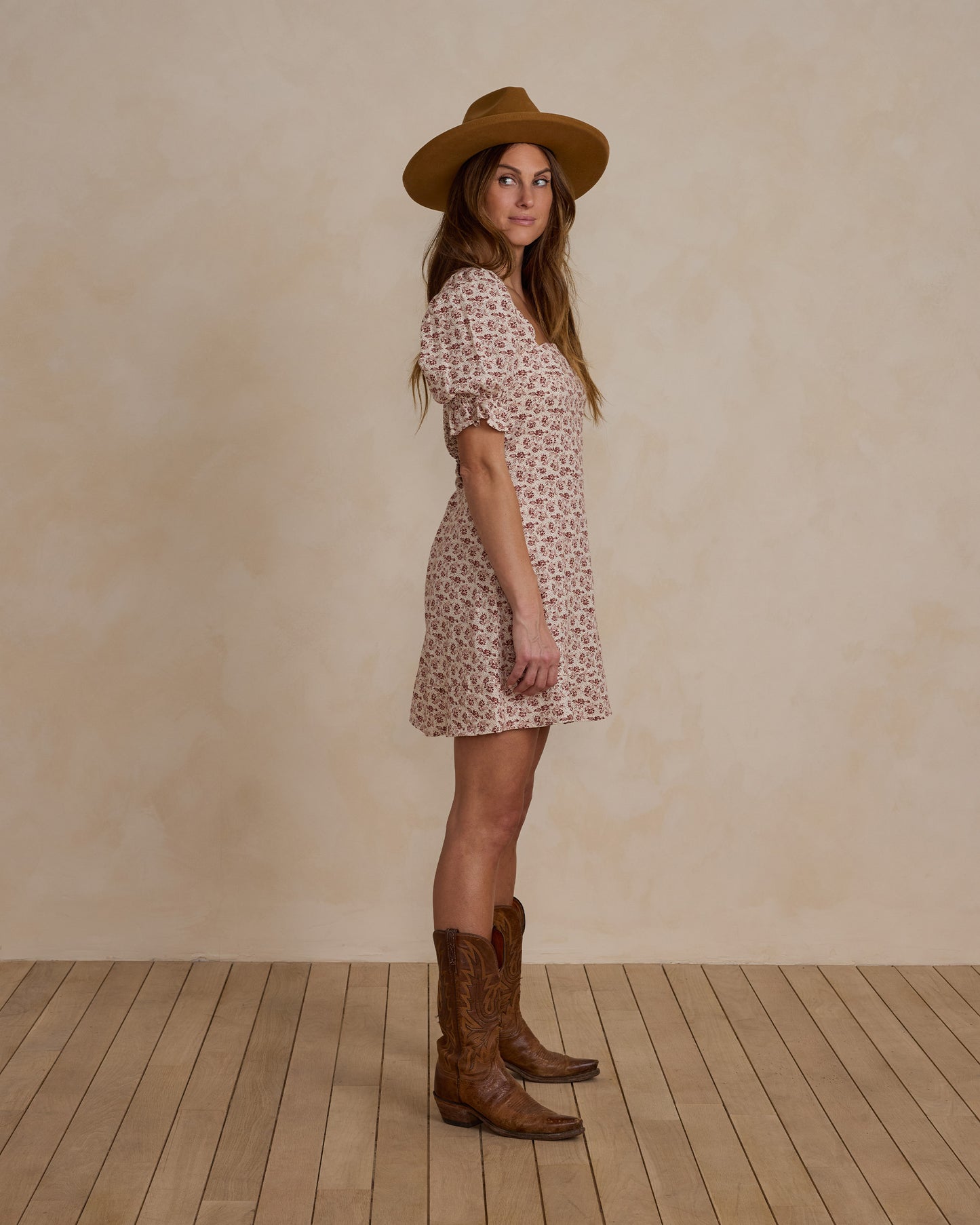 Womens Claudia Dress | Red Rose - Rylee + Cru