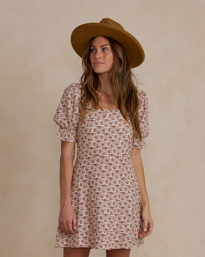 Womens Claudia Dress | Red Rose - Rylee + Cru