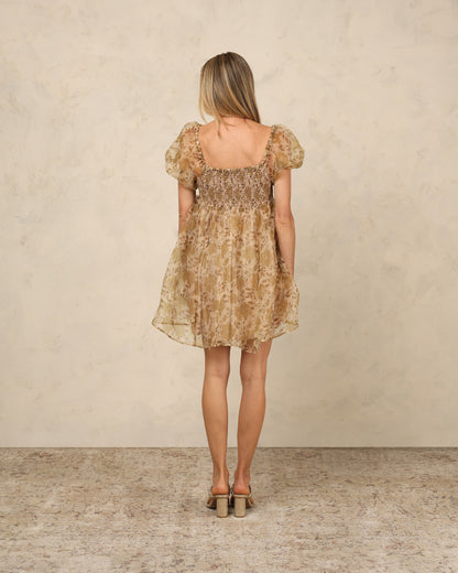 Womens Vivian Dress | Golden Garden - Noralee