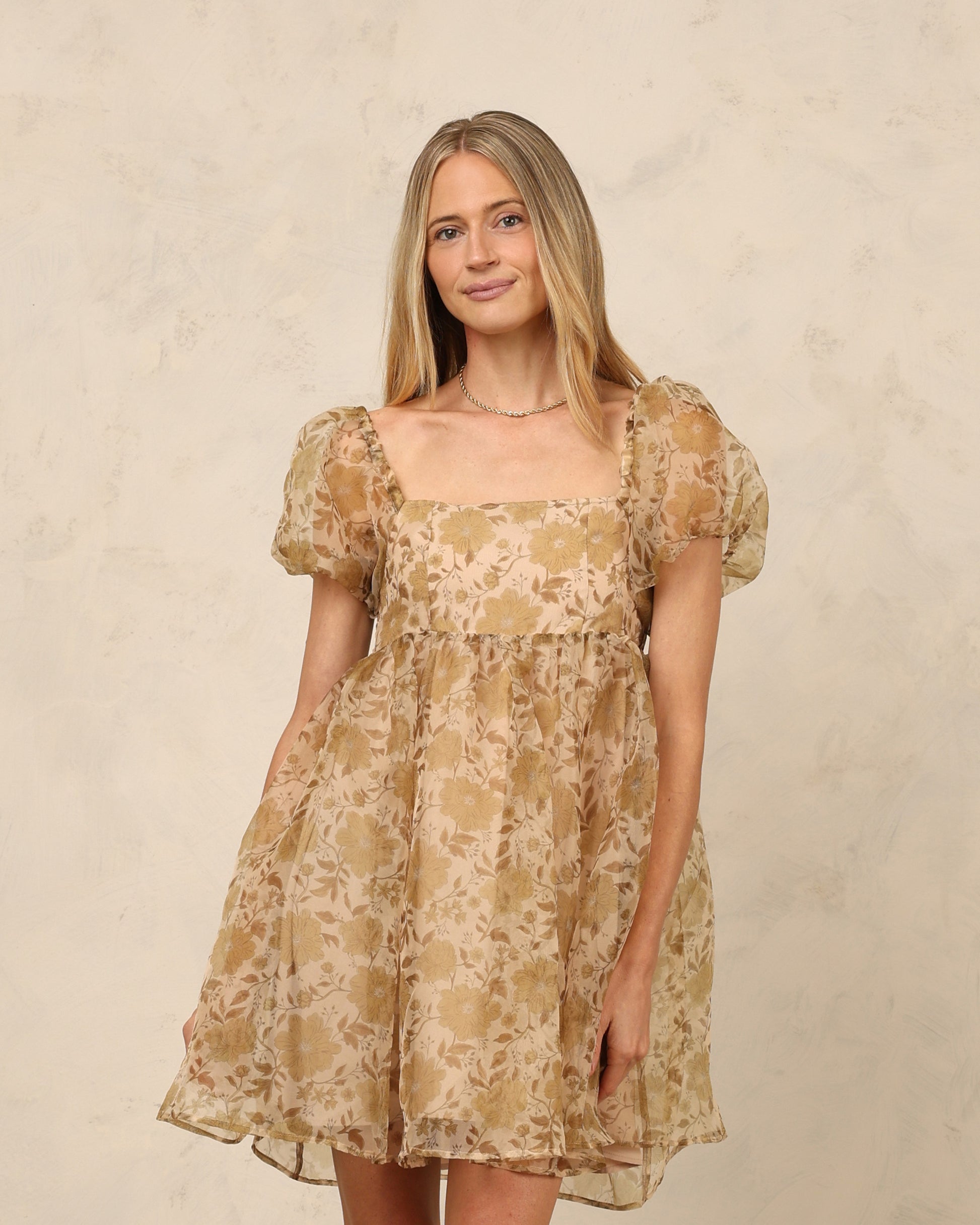 Womens Vivian Dress | Golden Garden - Noralee