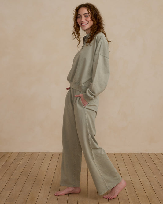 Womens Wide Leg Sweatpant | Laurel - Rylee + Cru