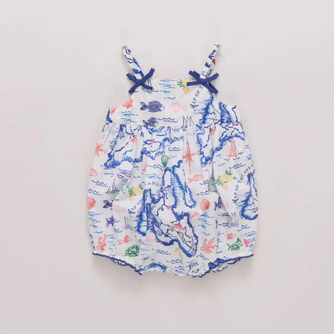 Baby Girls Tia Bubble - Island Map