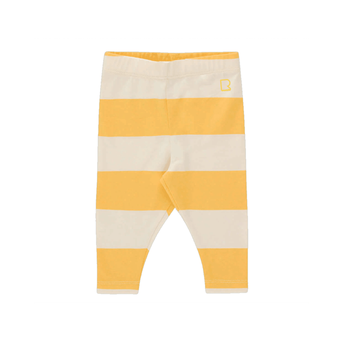 Yellow Stripe Baby Tights - Rock Your Baby