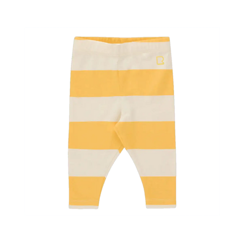 Yellow Stripe Baby Tights - Rock Your Baby