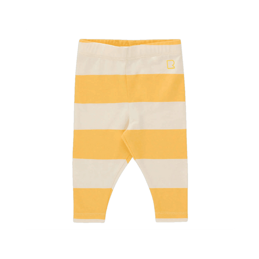 Yellow Stripe Baby Tights - Rock Your Baby