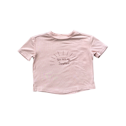 You Are My Sunshine Girl's Boxy Tee - Babysprouts