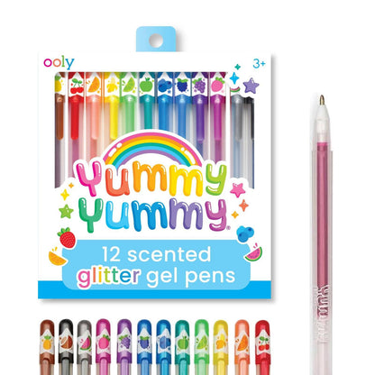 Yummy Yummy Scented Glitter Gel Pens - OOLY