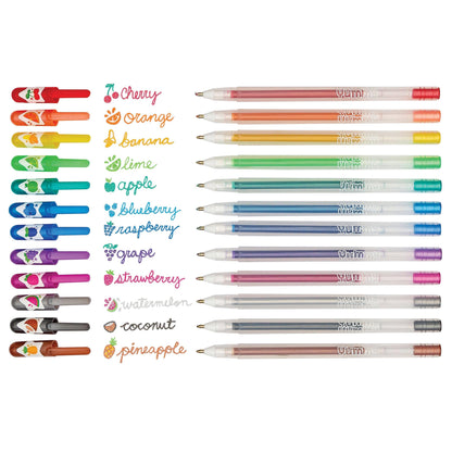 Yummy Yummy Scented Glitter Gel Pens - OOLY