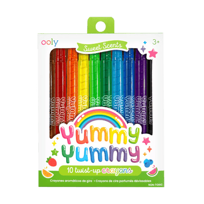 Yummy Yummy Scented Twist Up Crayons - OOLY