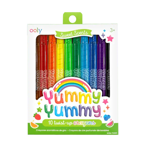 Yummy Yummy Scented Twist Up Crayons - OOLY