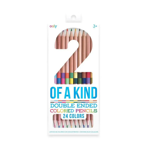 2 of a Kind Double Ended Colored Pencils - Butterbugboutique