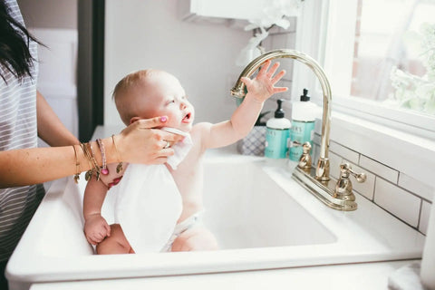 6 Ultra Soft Washcloths - Darling - Copper Pearl